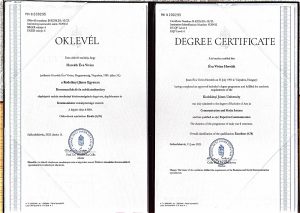 Diploma belseje – Kommunikátor, Kiváló 4,78